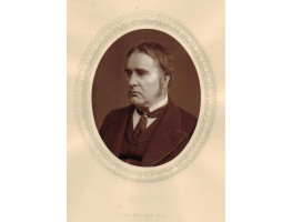 Portrait Photograph of Gull, Head and Shoulders, oval, by Lock and Whitfield.