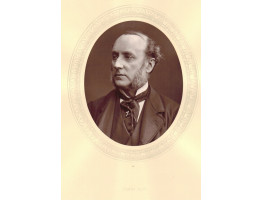 Portrait Photograph of Sant, Head and Shoulders, oval, by Lock and Whitfield.