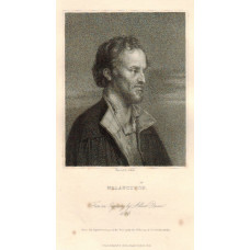 Engraved Portrait of Melancthon. Half Length, after Durer by W. Holl.