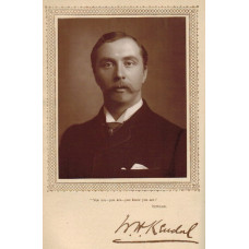 Portrait Photograph of W.H. Kendall. Head and Shoulders, by St James's Photographic Company.