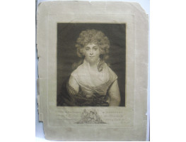 Marchioness of Hertford,  Half-Length, with shawl by William Nutter.