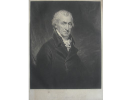 Engraved Portrait of Leycester, Half-Length, after Sir William Beechey by Charles Turner [1773-1857].