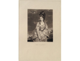 'Miss Campbell' Three-quarter Length, trees in distance, by S.W. Reynolds.