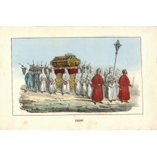 'Esequie' Funeral procession.