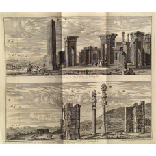 'Portals on the west side of the Royal Palace of Persepolis together with the remains of two portals and two columns of the Royal Palace of Persepolis'