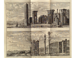 'Portals on the west side of the Royal Palace of Persepolis together with the remains of two portals and two columns of the Royal Palace of Persepolis'