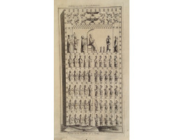 'Figures on the Pilaster of a Portal ' Figures in profile of a frieze