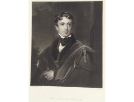 Earl of Durham, Half-Length, in cloak, by Charles Edward Wagstaff [1808-1850].