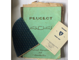 Peugeot 404 Technical and Characteristics. [Handbook]