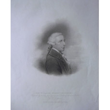 Engraved Portrait of Hamilton, Head and Shoulders to r., after W.T. Fry by C. Grignion.