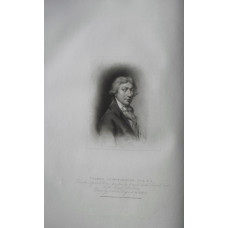 Engraved Portrait of Gainsborough, Half Length to r., after self portrait by H. Meyer,