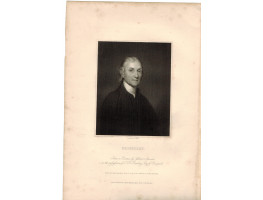 Engraved Portrait, Half Length, to r., after G. Stewart by W.Holl.